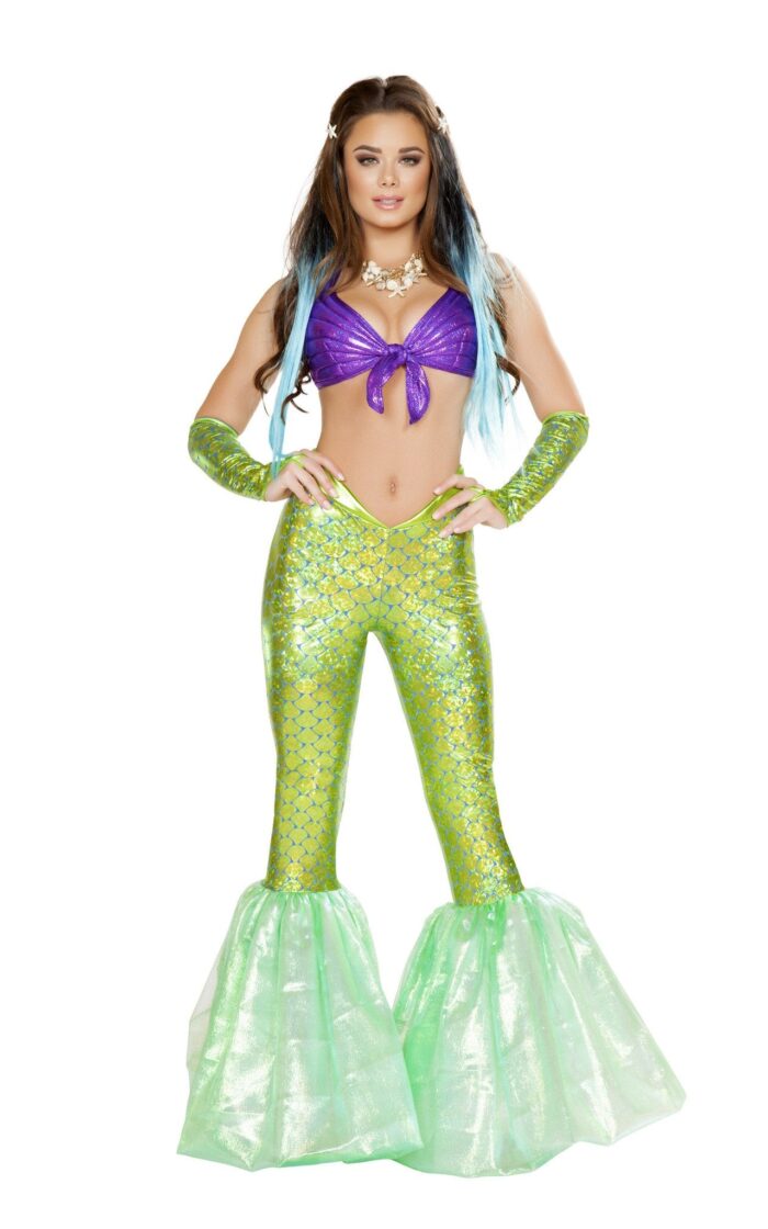2pc Poseidon’s Daughter Mermaid Costume