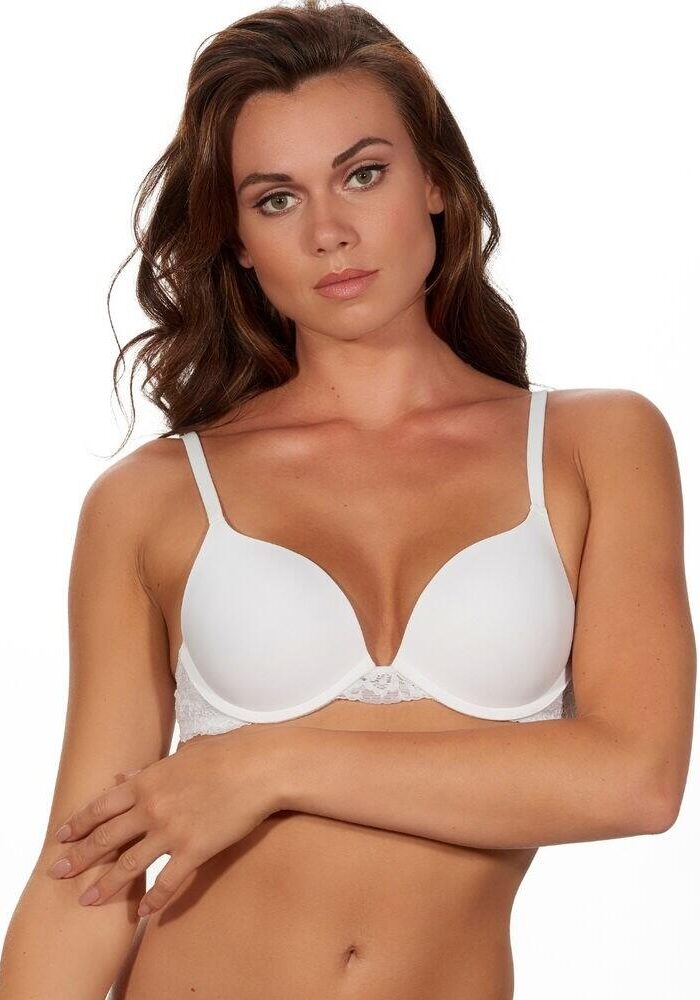 After Eden Basic Two Way Boost Gel Bra - White - 32D