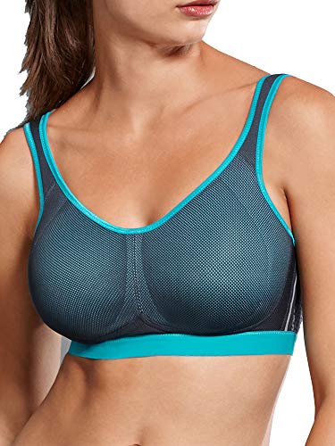Anita Active Air Control Sports Bra - Peacock/Anthracite - 36A