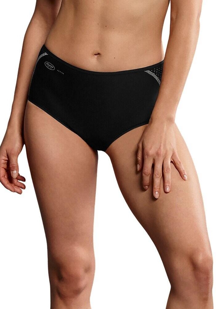 Anita Active Sports Panty - Black - XL - 16 (38)