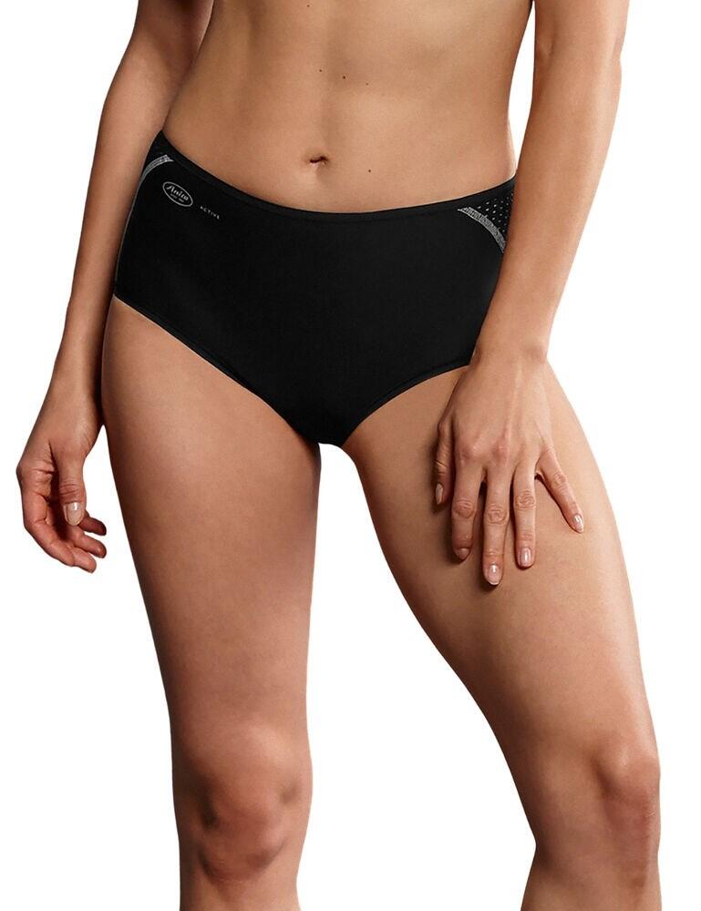 Anita Active Sports Panty - Black - XL - 16 (38)