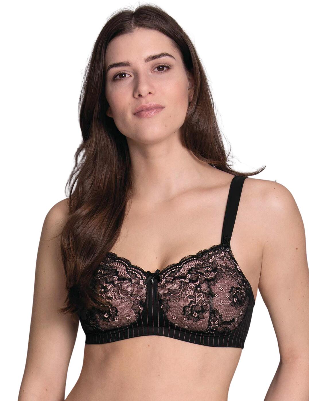 Anita Care Antonia Bilateral Post Mastectomy Bra - Black