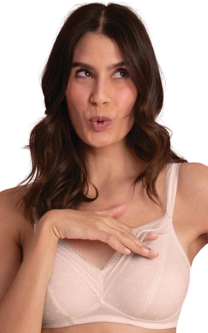 Anita Care Emily Post Mastectomy Bra - Powder Rose - 40AA