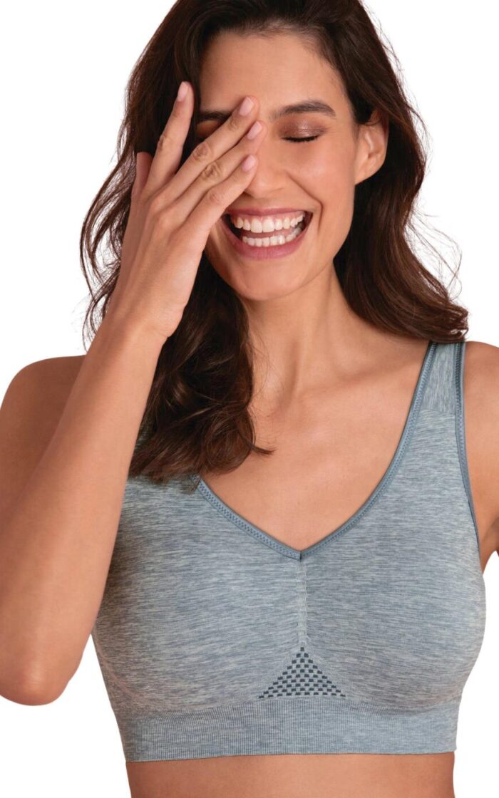 Anita Care Lotta Post Mastectomy Bra - Grey Melange - M - 12