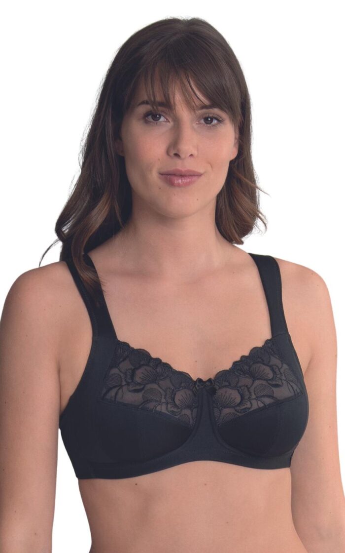 Anita Care Lucia Post Mastectomy Bra Bilateral - Black - 34D
