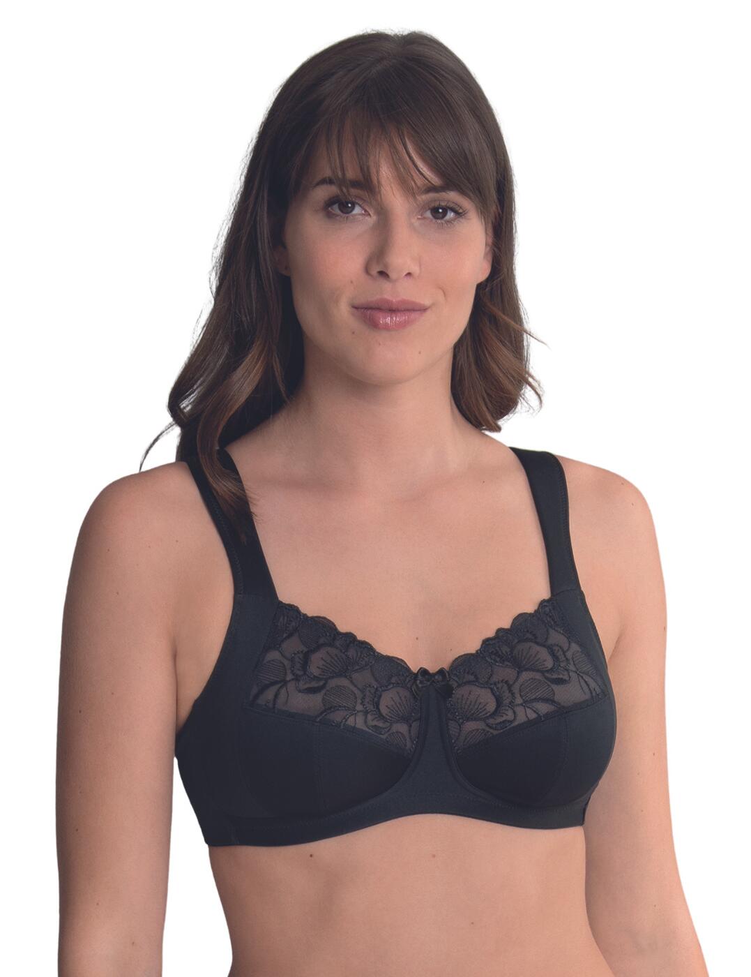 Anita Care Lucia Post Mastectomy Bra Bilateral - Black - 34D