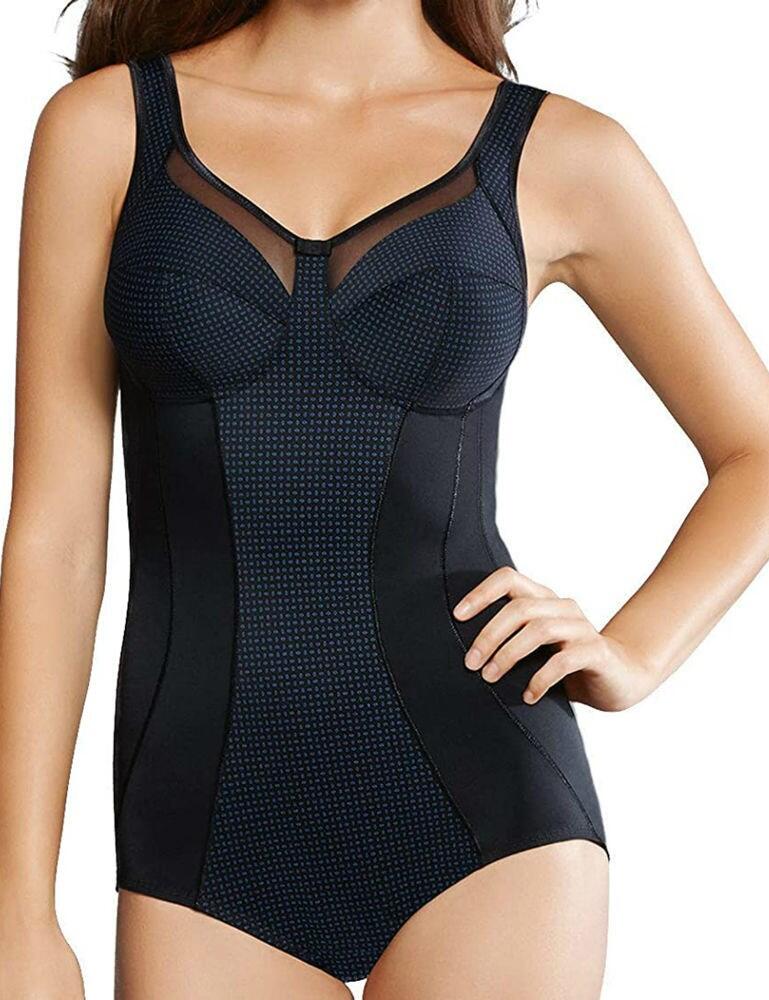 Anita Comfort Clara Art Corselet Body - Black - 34D