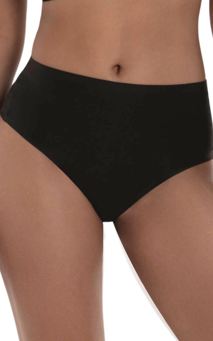 Anita Essential High Waist Thong - Black - S/M