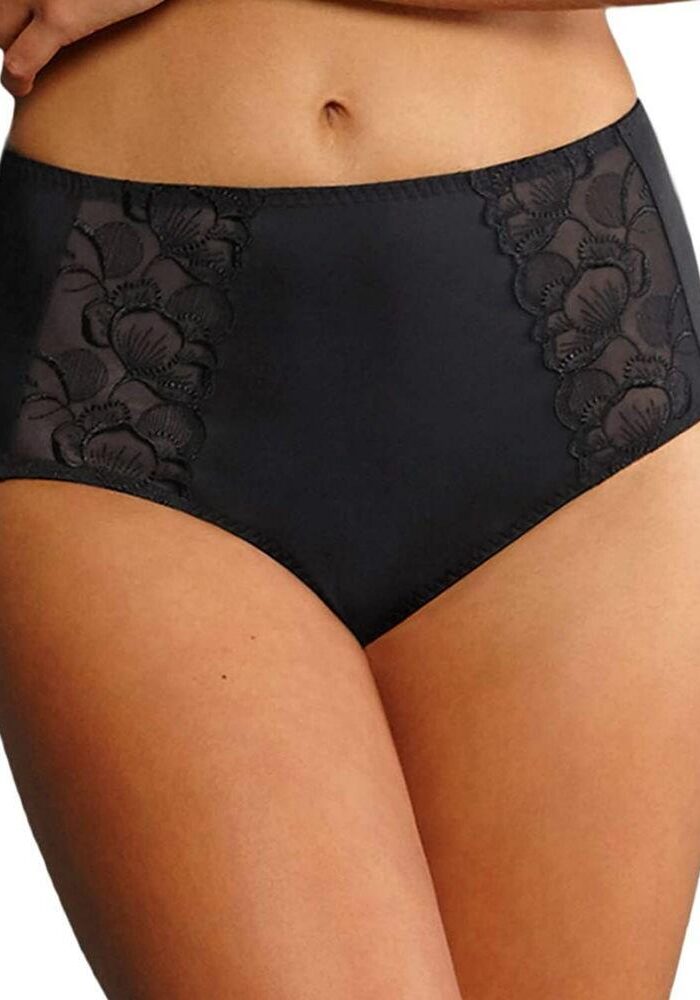 Anita Lucia High Waist Brief - Black - XL - 16 (38)