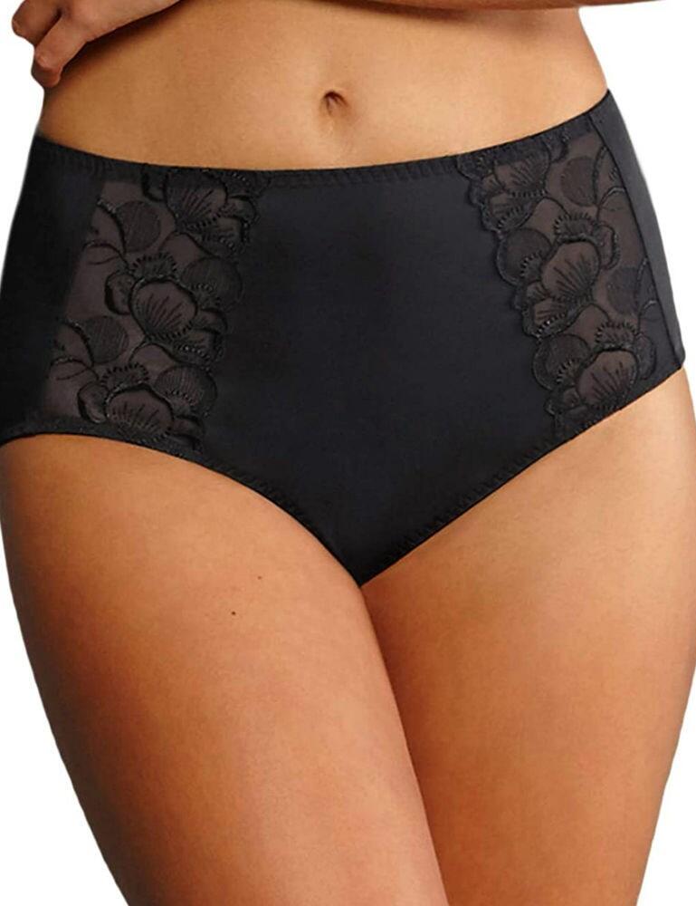 Anita Lucia High Waist Brief - Black - XL - 16 (38)