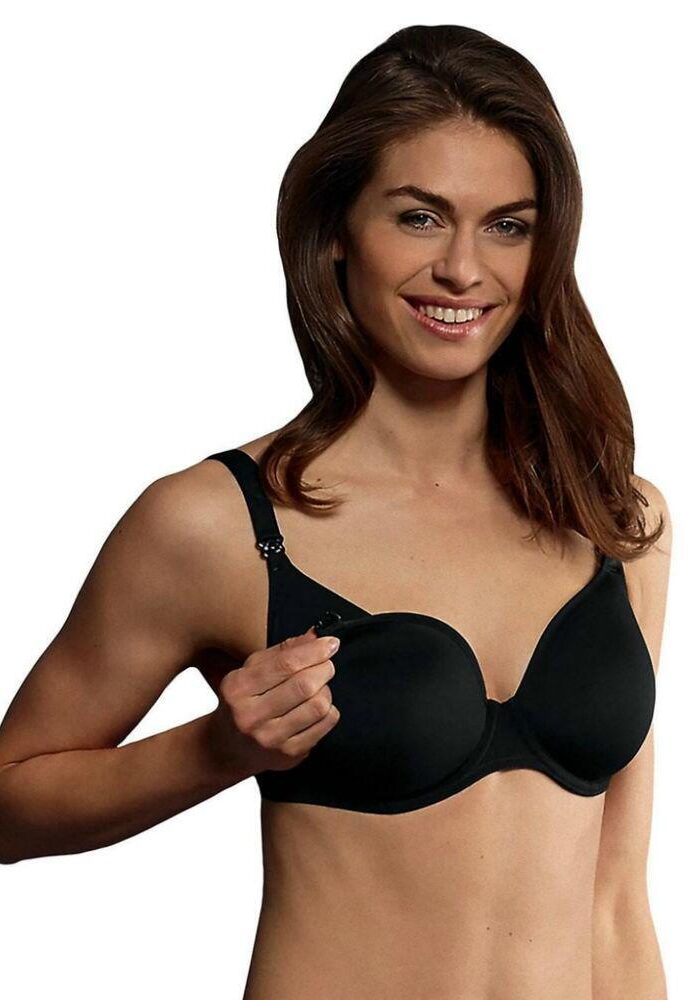 Anita Maternity Miss Anita Underwired Nursing Bra - Black - 36F