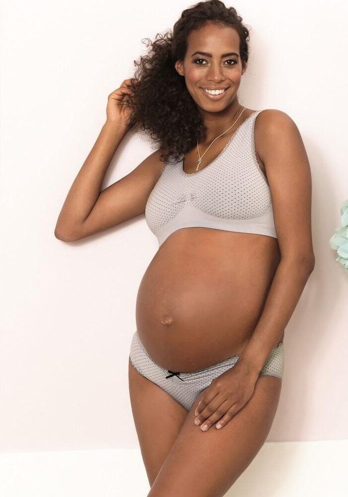 Anita Maternity Seamless Brief - Silver Grey