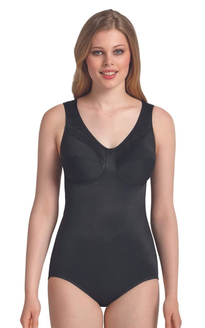 Anita Microenergen Support Corselet Body - Black - 38E