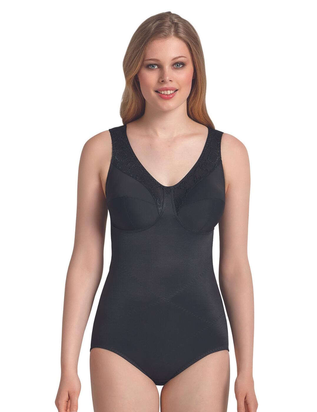Anita Microenergen Support Corselet Body - Black - 38E