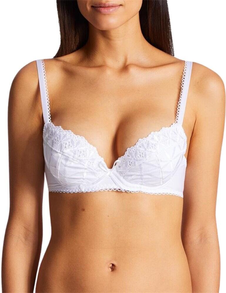 Aubade Bahia Et Moi Plunge Bra - White - 34D