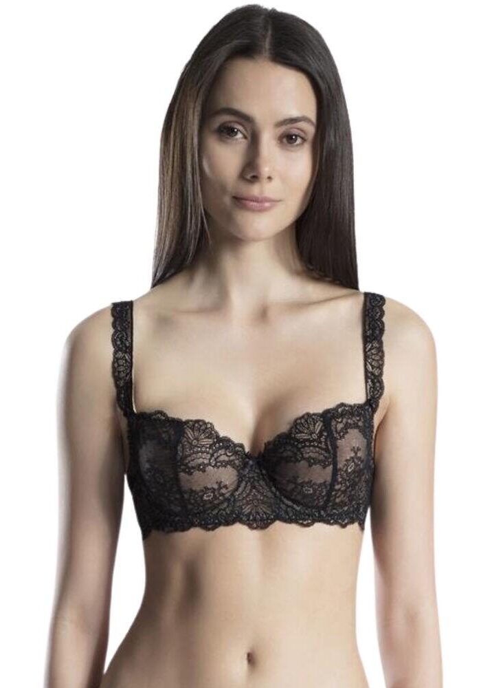 Aubade Danse Des Sens Half Cup Bra - Black - 32D