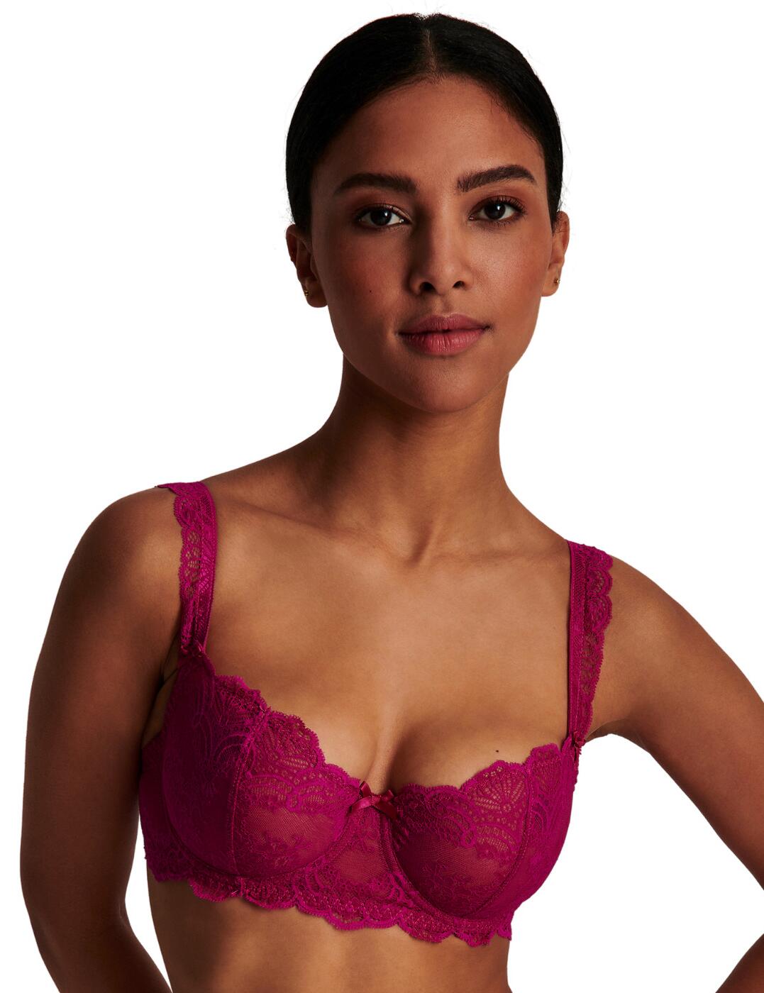 Aubade Danse Des Sens Half Cup Bra - Pink Pulsion - 38C