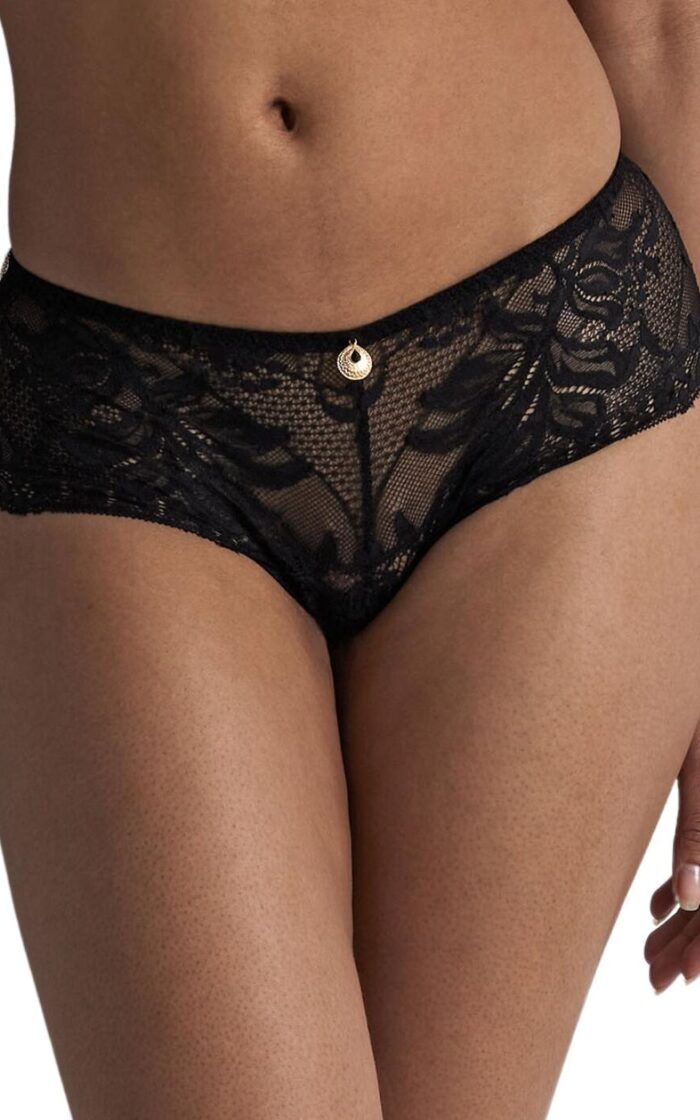 Aubade Gold Pleasure Cheeky Brief - Black Light - L - 14