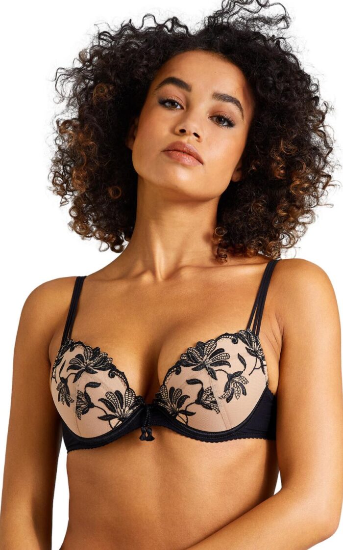 Aubade Lovessence Padded Plunge Bra - Noir - 32D
