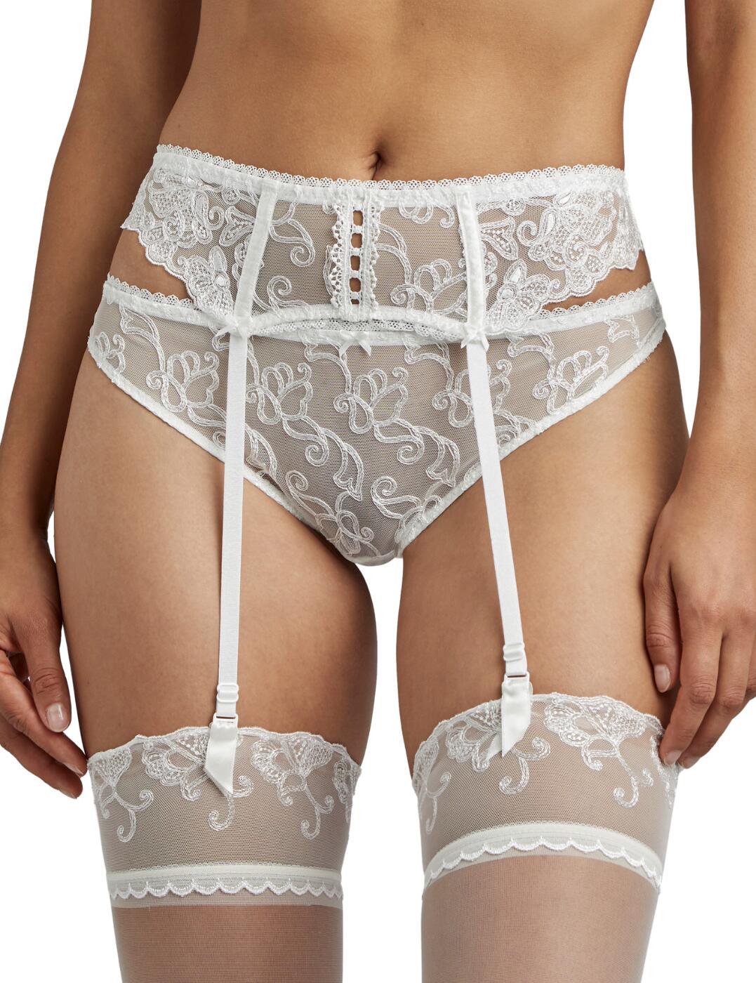 Aubade Pour Toujours Suspender Belt - Opale - S - 10