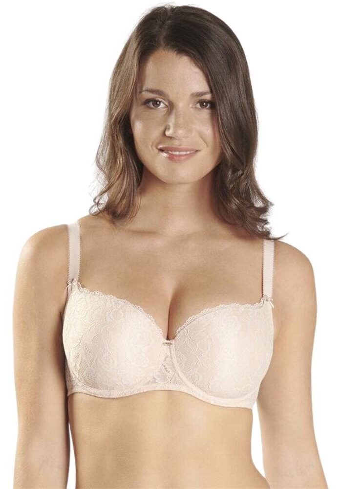Aubade Rosessence Comfort Half Cup Bra - Nude D'ete - 38F