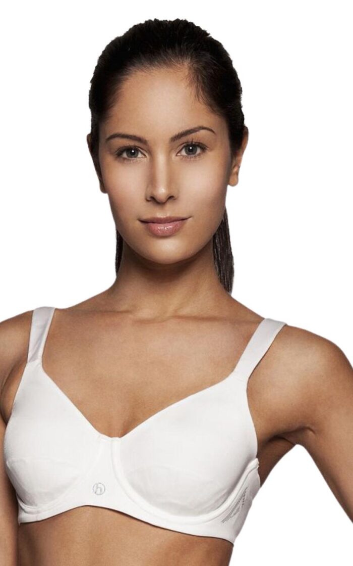 Berlei Underwired Supportive Sports Bra - White - 32B