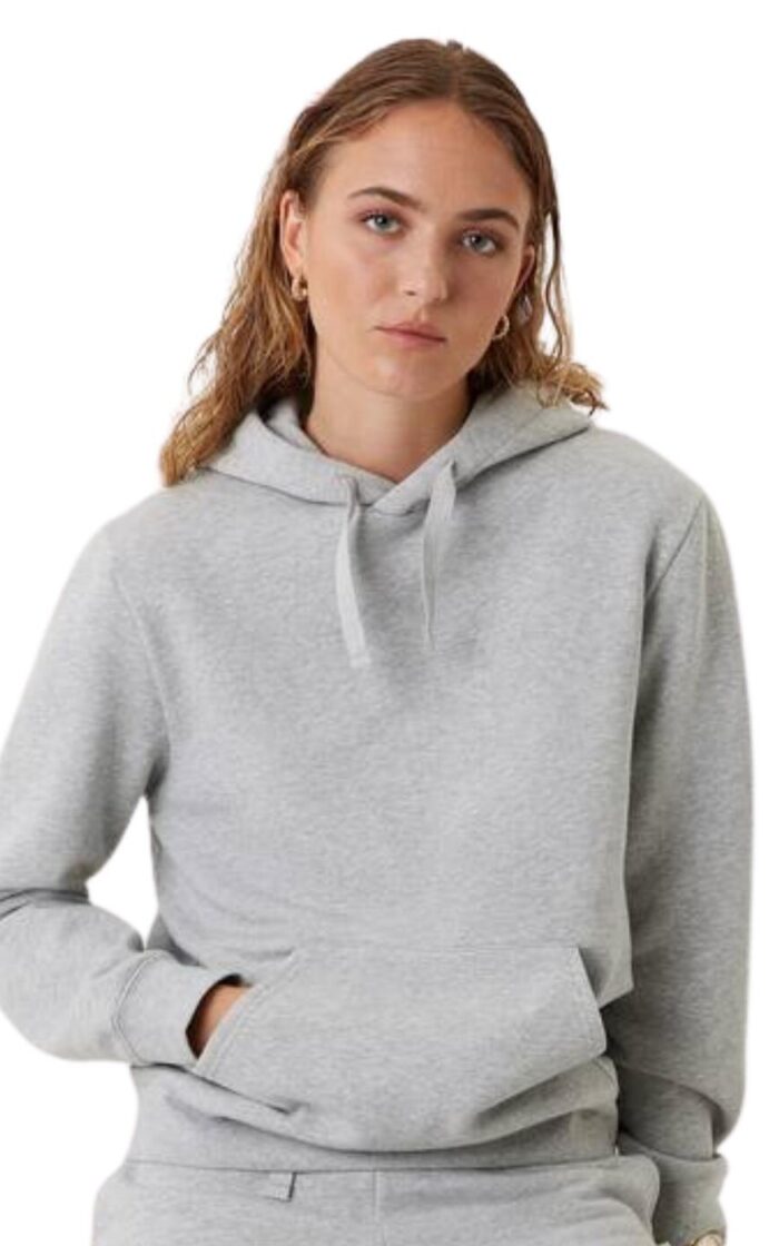 Bjorn Borg Centre Hoodie Top - Light Grey Melange - S - 10
