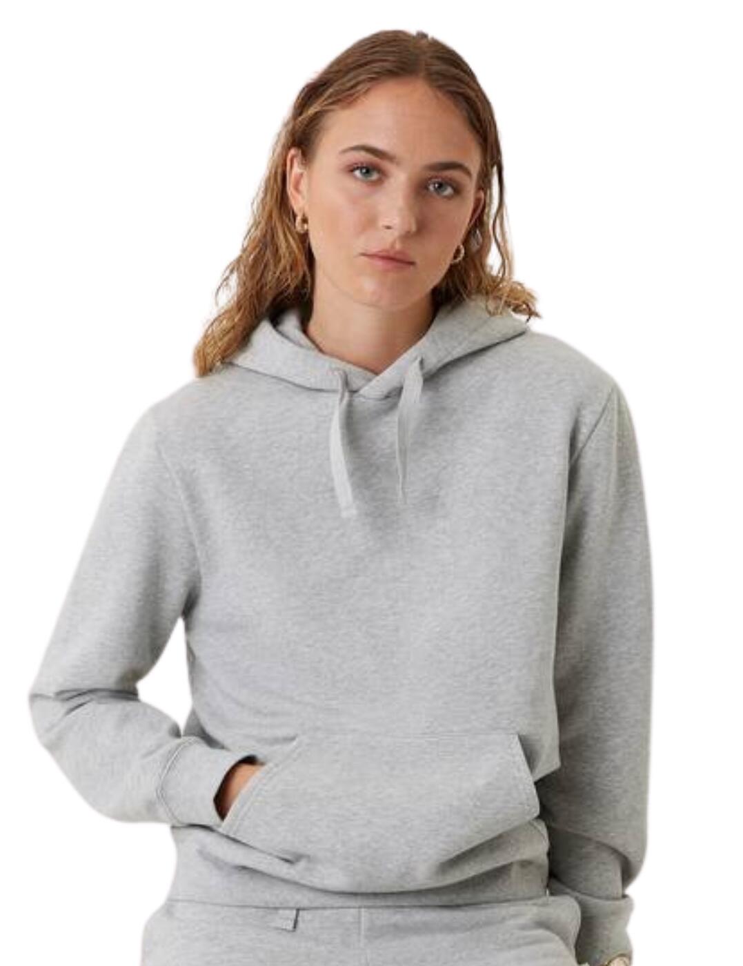Bjorn Borg Centre Hoodie Top - Light Grey Melange - S - 10