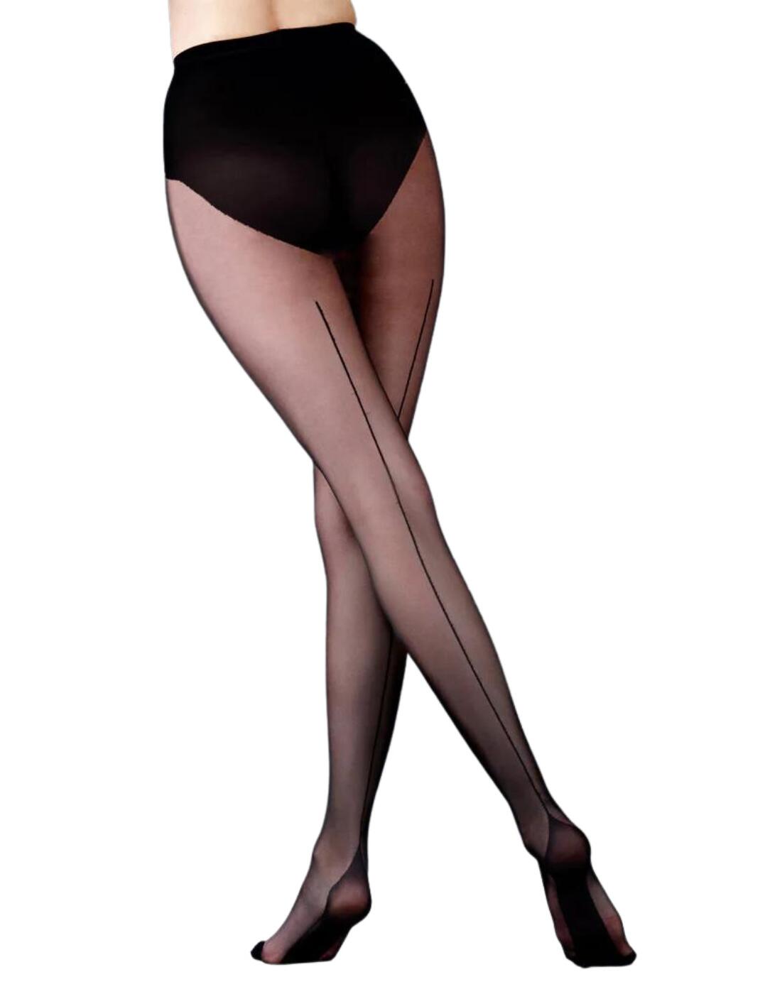 Bluebella Back Seam Tights - Black
