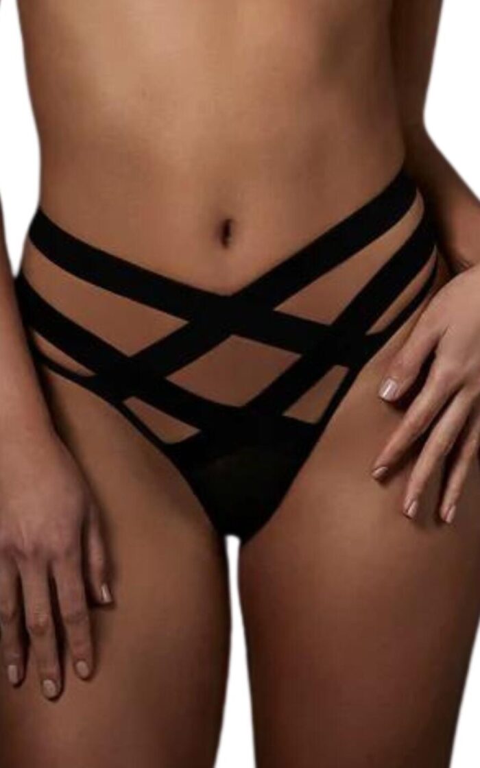 Bluebella Emilia Thong - Black