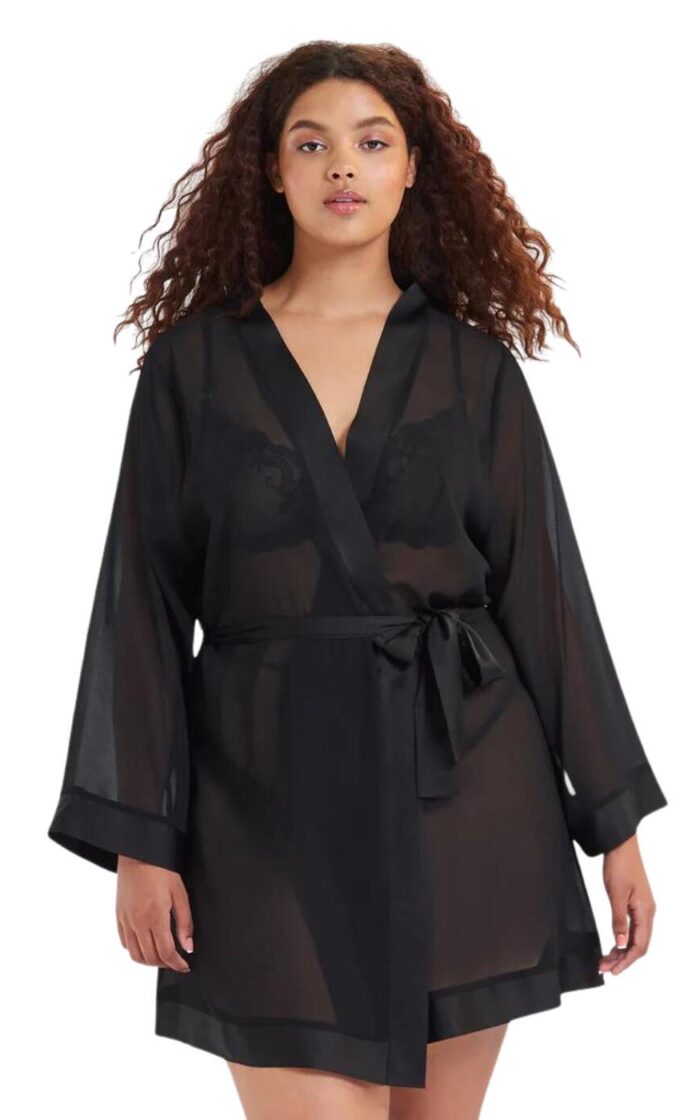 Bluebella Kimono Robe - Black - M - 12