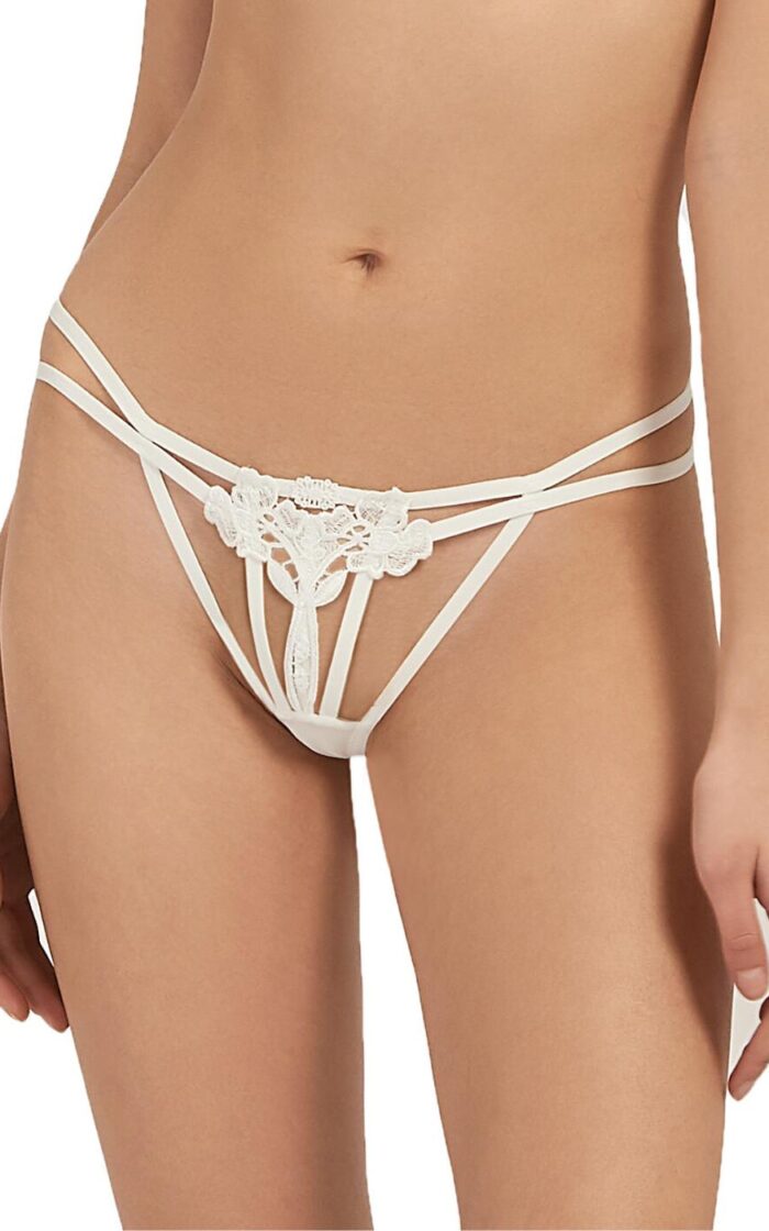 Bluebella Nova Thong - Ivory - M - 12