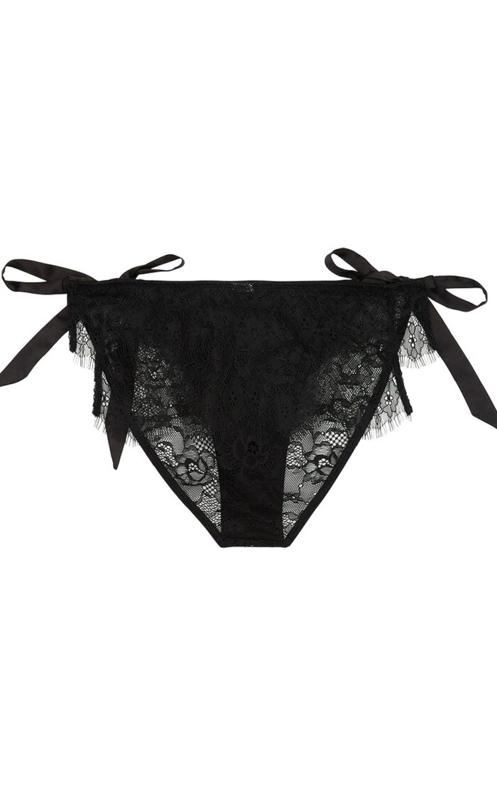 Bryn Lace Frill Panties With Bows
