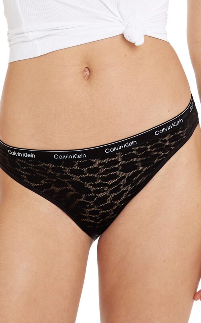Calvin Klein Bikini Brief 3 Pack - Black/ Black/ Black - XL - 16