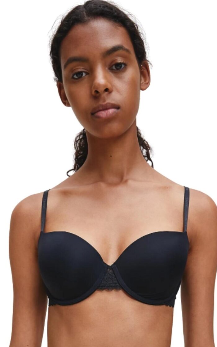 Calvin Klein CK Flirty Balcony Bra - Black - 30C