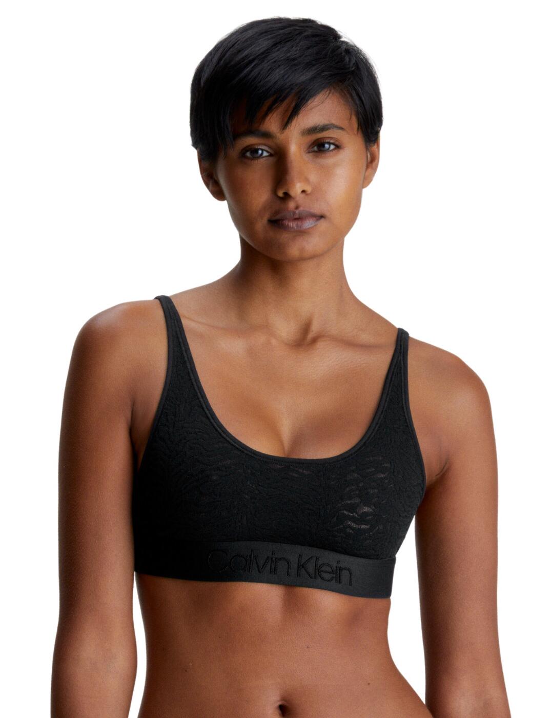 Calvin Klein Intrinsic Unlined Bralette - Black - XS - 8