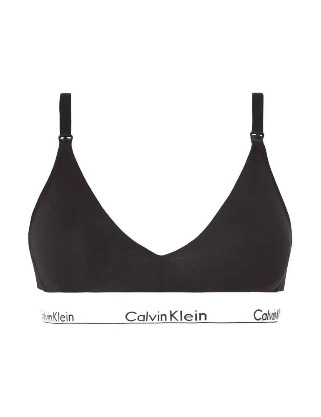 Calvin Klein Modern Cotton Maternity Bra - Black - XS - 8