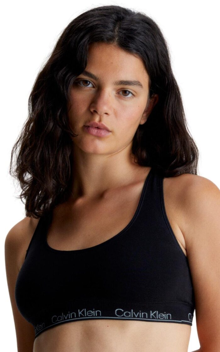 Calvin Klein Modern Seamless Bralette - Black - XS - 8