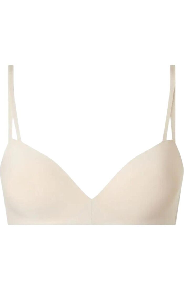 Calvin Klein Seductive Comfort Non Wired Plunge Bra - Beechwood - 38DD