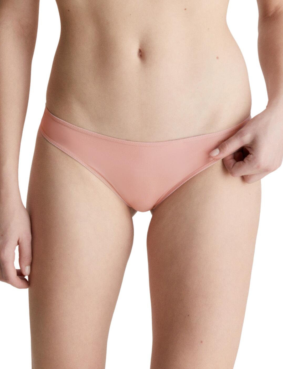 Calvin Klein Sheer Marquisette Thong - Subdued - S - 10