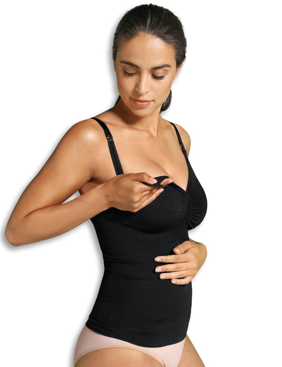 Carriwell Shaping Nursing Top - Black