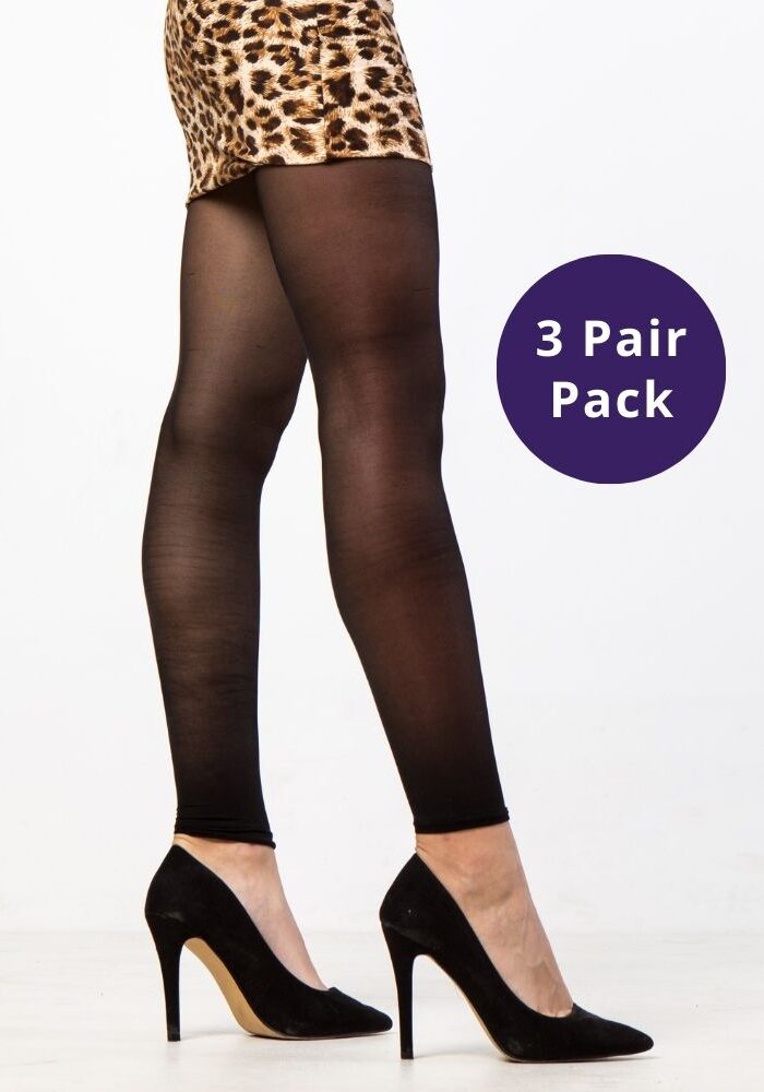 Cecilia de Rafael Gemini Sheer Leggings 3 Pair Pack