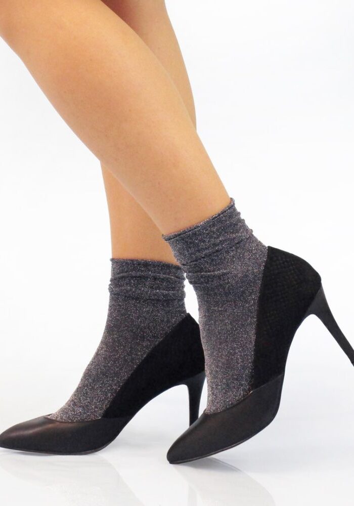 Cecilia de Rafael Glittery Ankle Socks