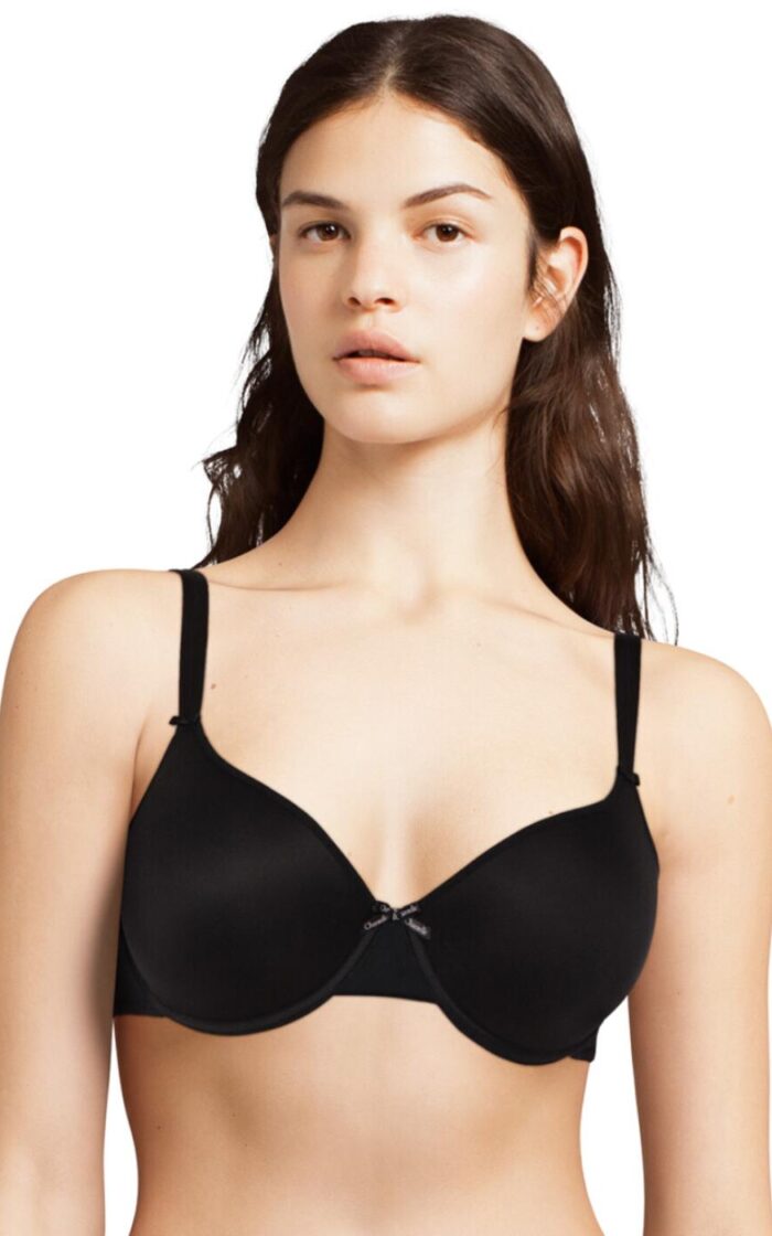 Chantelle Basic Invisible T Shirt Bra - Black - 32D