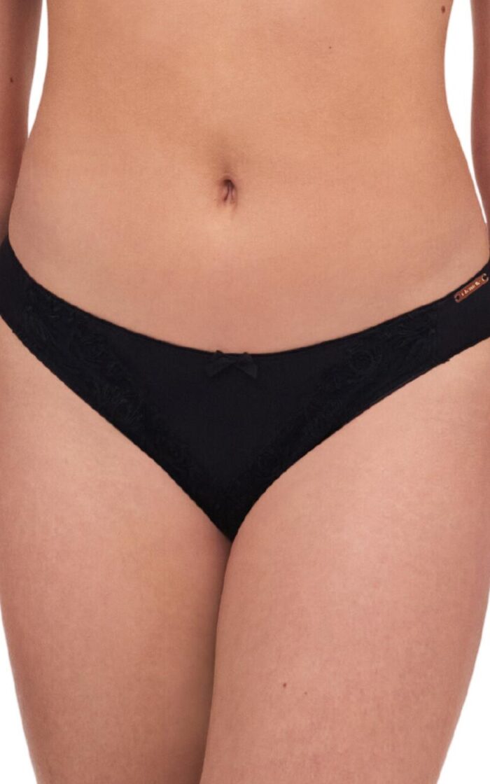 Chantelle Champs Elysees Brazilian Brief - Black - XS - 8