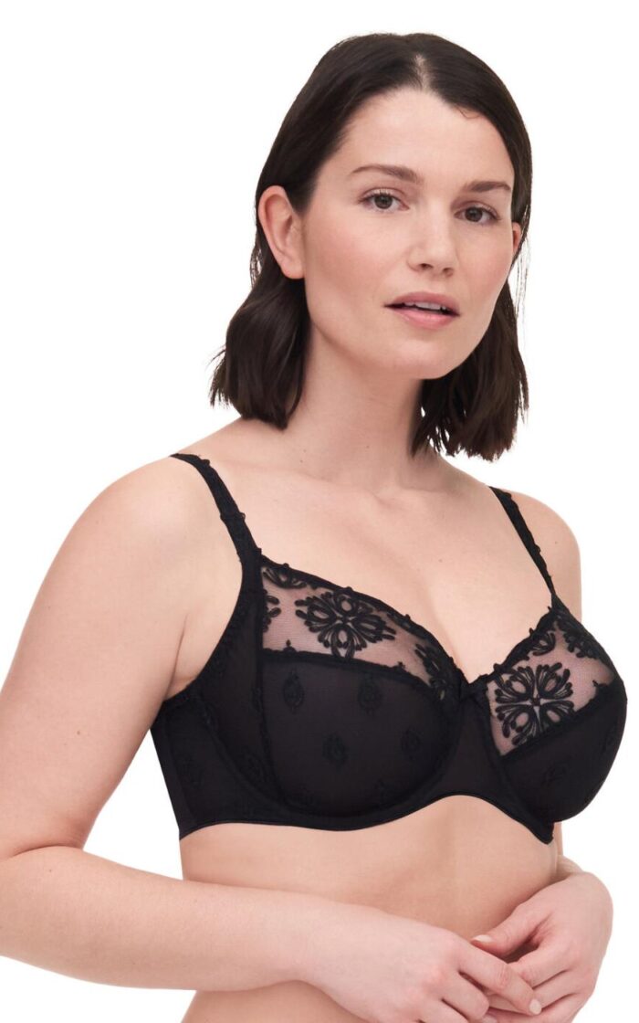 Chantelle Champs Elysees Underwired Bra - Black - 40B