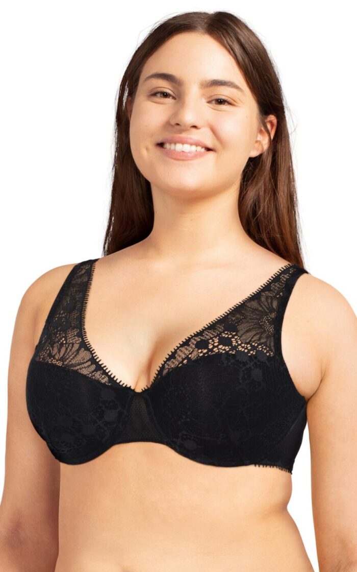 Chantelle Day to Night Plunge Spacer Bra - Black - 34D