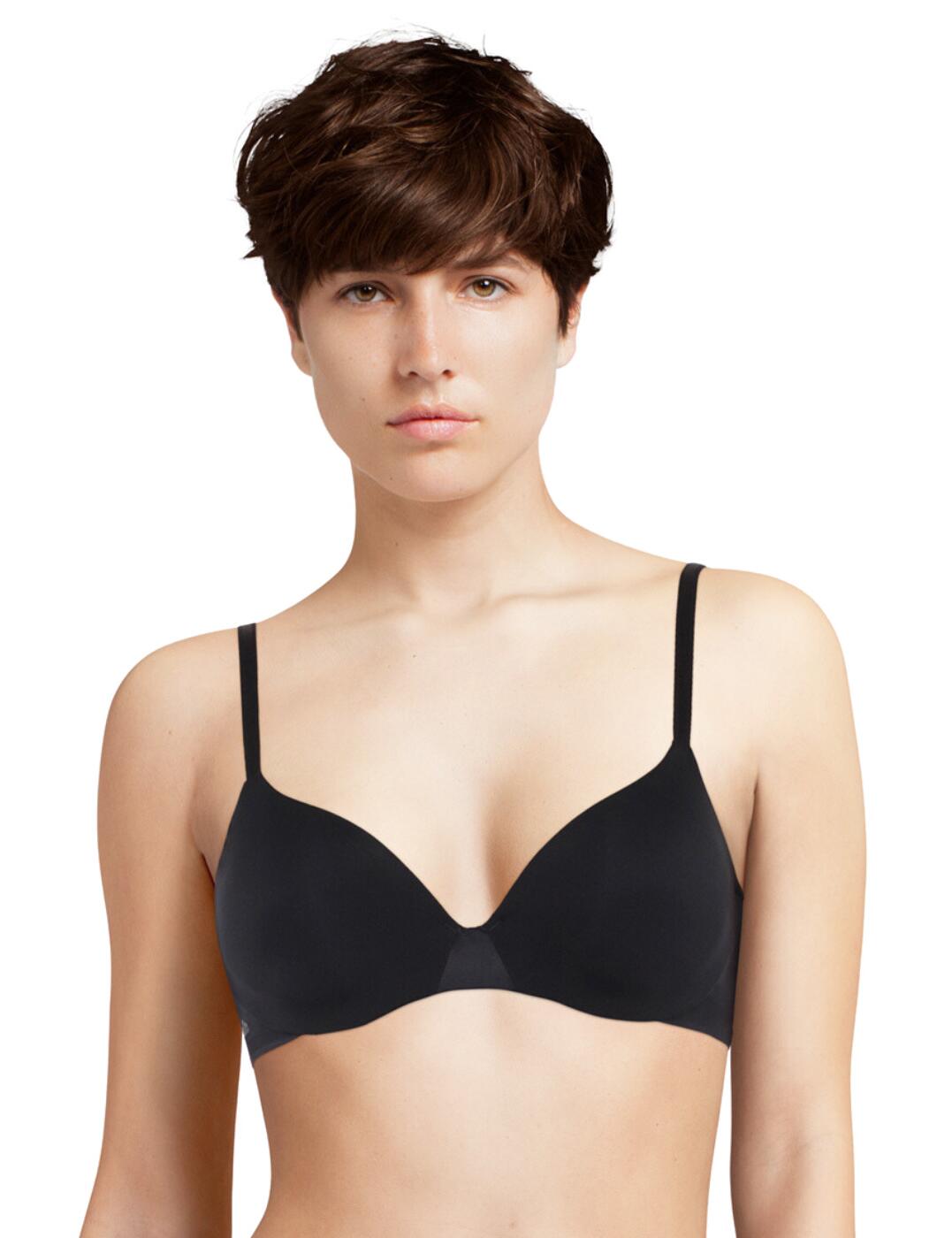 Chantelle Essentaill T Shirt Bra - Black - 32C