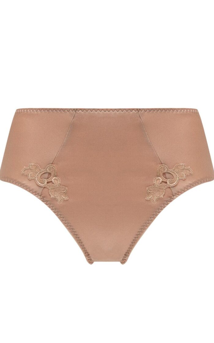 Chantelle Hedona High Waist Brief - Nude Nutmeg - 2XL - 18