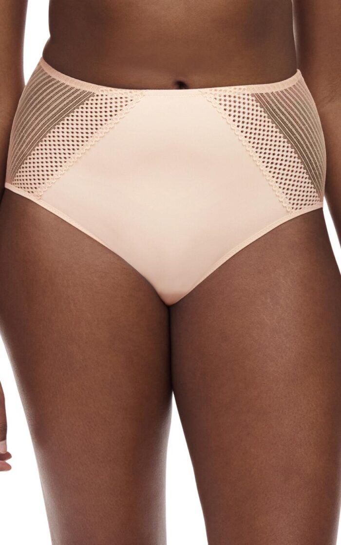 Chantelle Play Full Brief - Golden Beige - S - 10